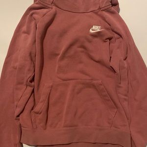 xs pink nike hoodie
